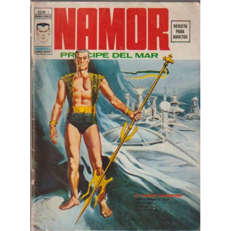 NAMOR PRINCIPE DEL MAR VOL.2 ED.VERTICE Nº 1 Y 2, COL.COMPLETA