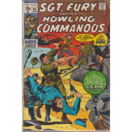 SGT.FURY AND HIS HOWLING COMMANDOS Nº 86