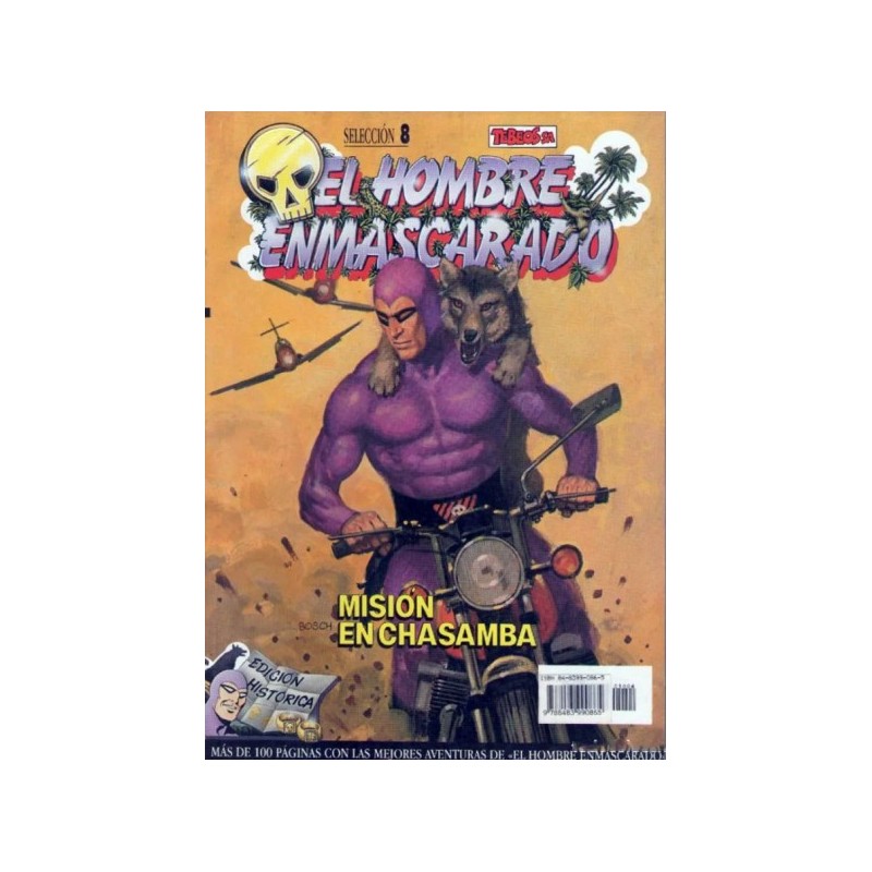 EL HOMBRE ENMASCARADO SELECCION 8 ED.B/TEBEOS S.A CON LOS NUMEROS 29 AL 32
