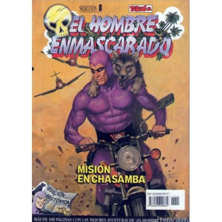 EL HOMBRE ENMASCARADO SELECCION 8 ED.B/TEBEOS S.A CON LOS NUMEROS 29 AL 32