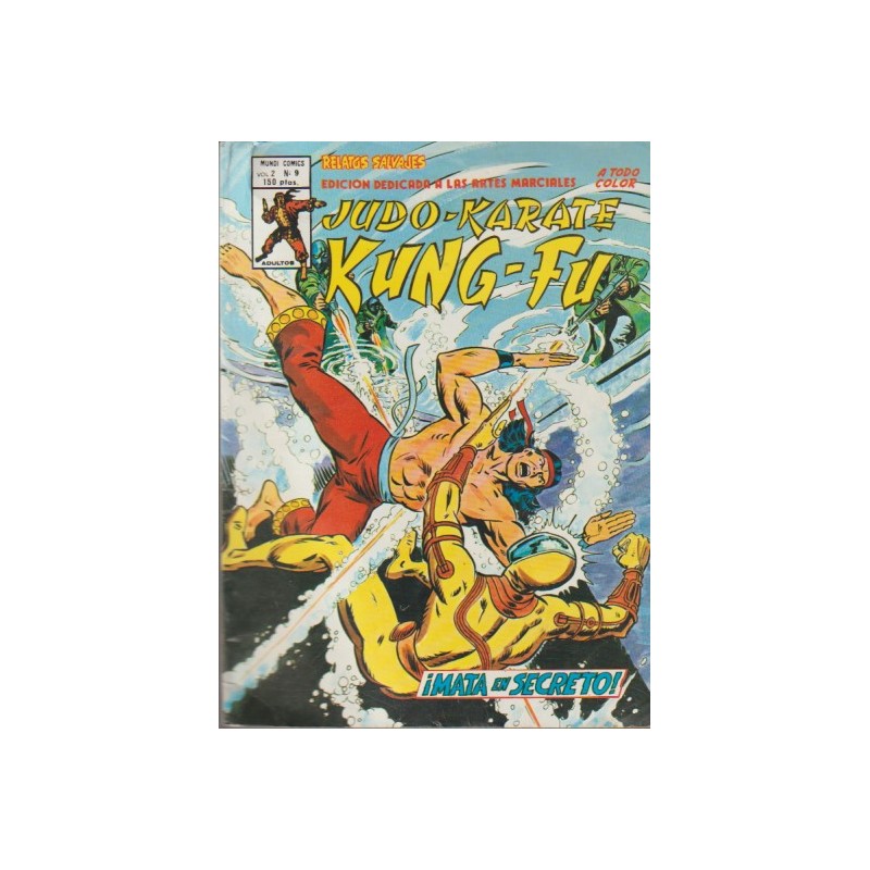 RELATOS SALVAJES ARTES MARCIALES VOL.2 SANG-CHI n. 1,2,4 a 10