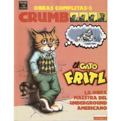 OBRAS COMPLETAS ROBERT CRUMB Nº 5 - EL GATO FRITZ