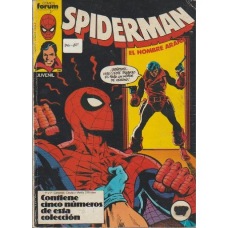 SPIDERMAN VOL.1 ED.FORUM RETAPADO CON LOS NUMEROS 76 AL 80