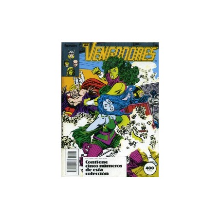 LOS VENGADORES 81 AL 85 VOL.1 ED.FORUM ,RETAPADO