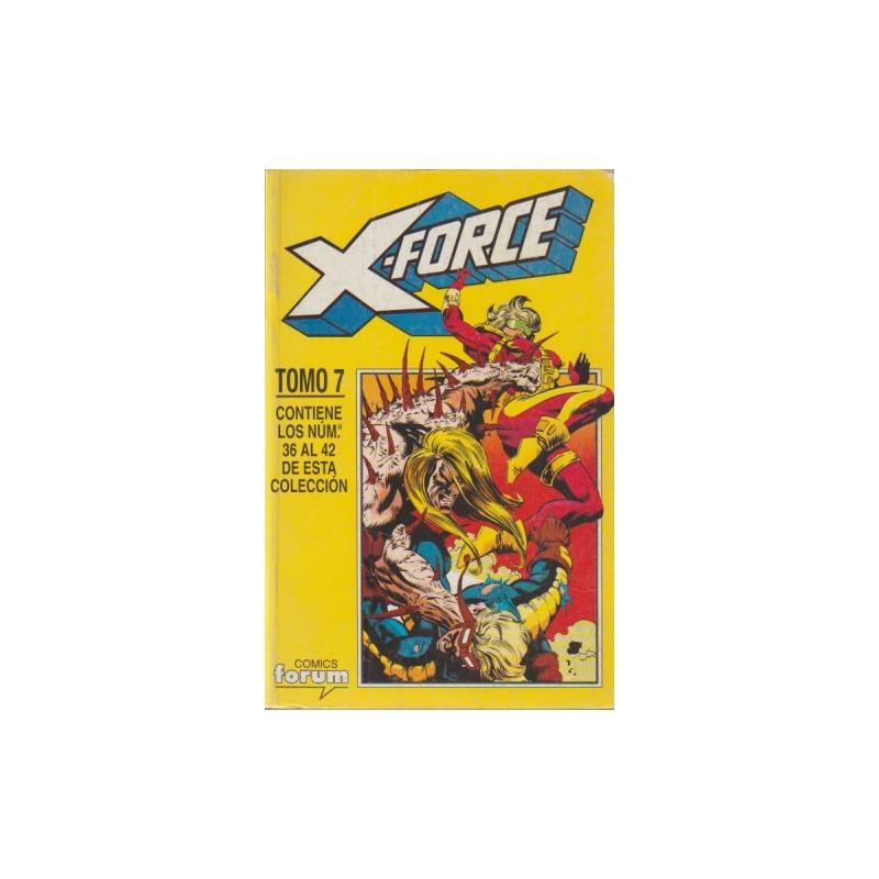 X-FORCE VOL.1 Nº 36 AL 42 EN UN RETAPADO