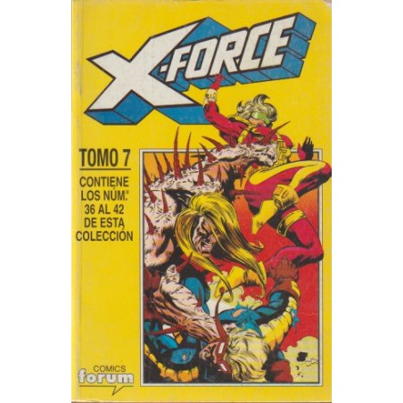 X-FORCE VOL.1 Nº 36 AL 42 EN UN RETAPADO