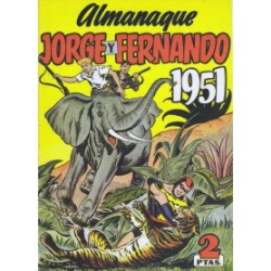JORGE Y FERNANDO ALMANAQUE 1951 , REEDICION