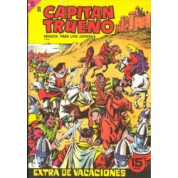 EL CAPITAN TRUENO EXTRAS Y ALMANAQUES LOTE DE 6 EJEMPLARES, EDICION DE 1990 , ED.B