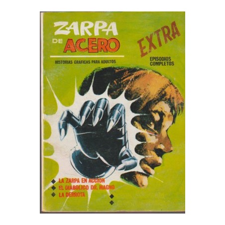 ZARPA DE ACERO VOL.1 EDITORIAL VERTICE Nº 03 - LA ZARPA EN ACCION ,EL DIABOLICO DR.MAGNO y LA DERROTA