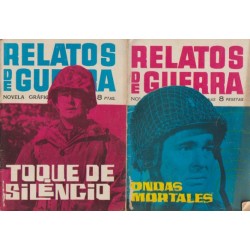 NOVELAS GRAFICAS RELATOS DE GUERRA ED.TORAY n. 1 Y DEL 5 a 8