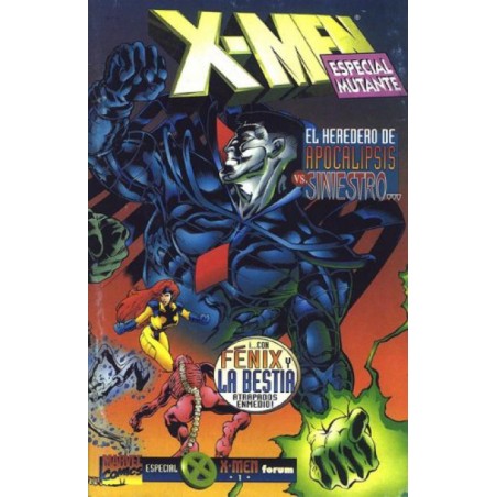 X-MEN VOL.2 ESPECIAL MUTANTE 1996 UN CORAZON SINIESTRO,EL HEREDERO DE APOCALIPSIS VS.SINIESTRO