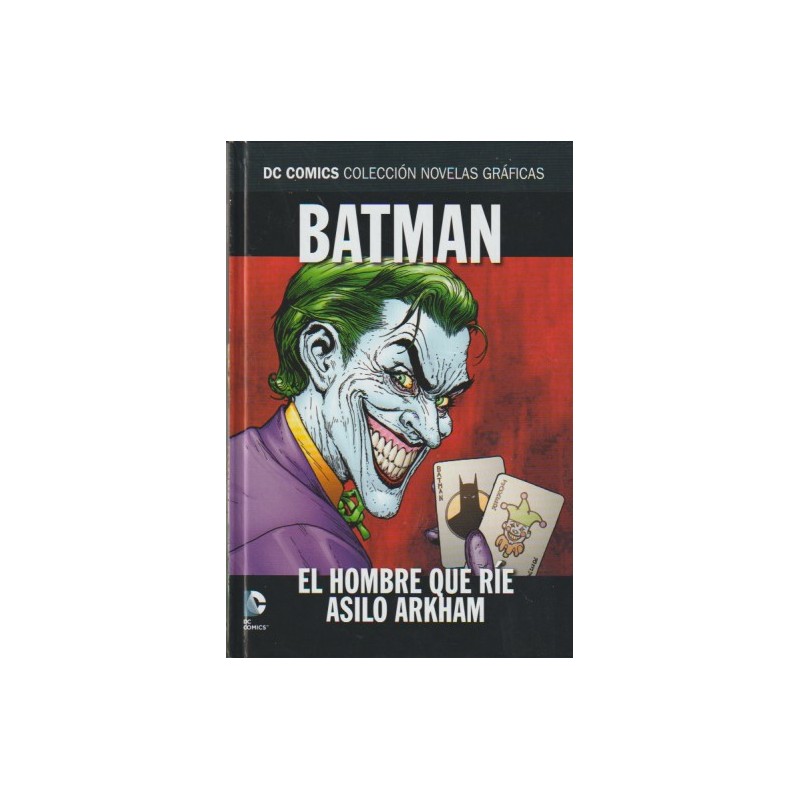 DC COMICS COLECCION NOVELAS GRAFICAS n. 59 EL HOMBRE QUE RIE Y ASILO ARKHAM