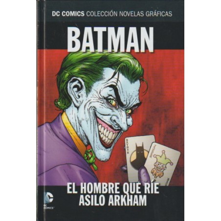 DC COMICS COLECCION NOVELAS GRAFICAS n. 59 EL HOMBRE QUE RIE Y ASILO ARKHAM
