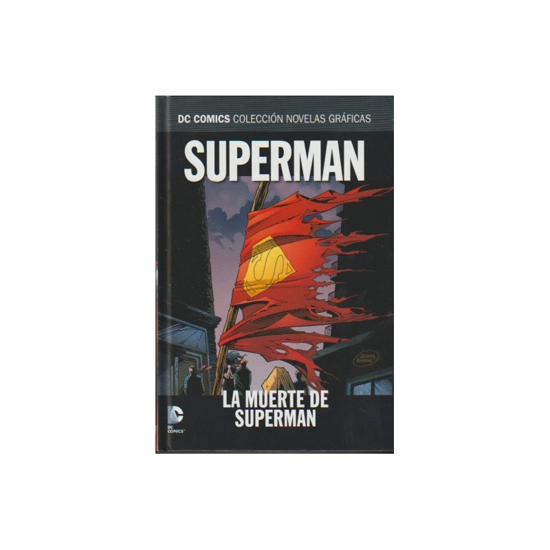 COLECCION NOVELAS GRAFICAS DC Nº 18 LA MUERTE DE SUPERMAN