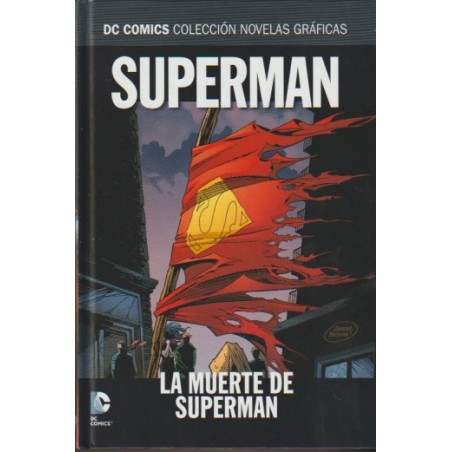 COLECCION NOVELAS GRAFICAS DC Nº 18 LA MUERTE DE SUPERMAN
