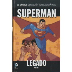 DC COMICS COLECCION NOVELAS GRAFICAS n. 54 SUPERMAN : LEGADO PARTE 1 Y PARTE 2,SAGA COMPLETA