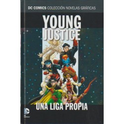 DC COMICS COLECCION NOVELAS GRAFICAS n. 38 YOUNG JUSTICE : UNA LIGA PROPIA