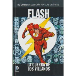 DC COMICS COLECCION NOVELAS GRAFICAS n. 43 FLASH : LA GUERRA DE LOS VILLANOS