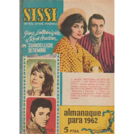 SISSI EXTRA DE NAVIDAD 1962 Y ALMANAQUE PARA 1962