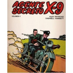 AGENTE SECRETO X-9 DE DE DASHIELL HAMMET Y ALEX RAYMOND,NUMEROS 1 AL 7 , COLECCION COMPLETA