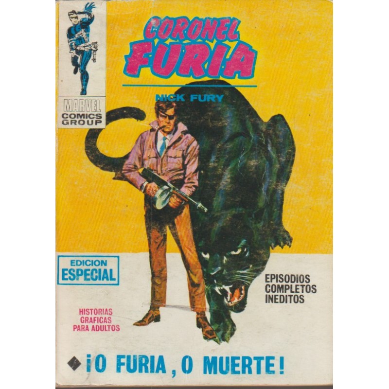 CORONEL FURIA ED.VERTICE VOL.1 Nº 9 ¡ O FURIA , O MUERTE ¡