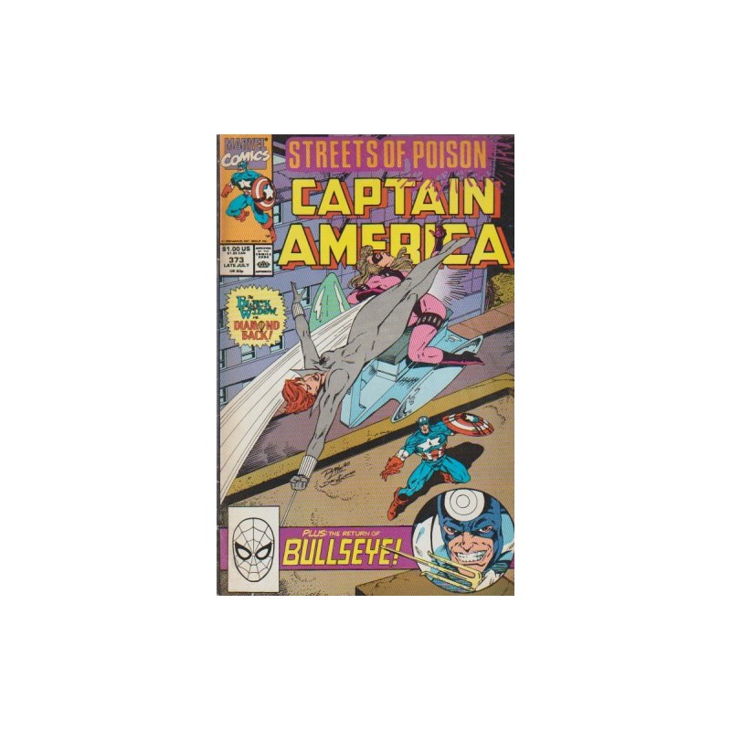 CAPTAIN AMERICA USA Nº 373 A 378 STREETS OF POISON