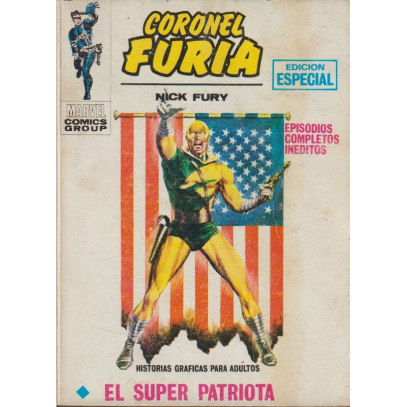 CORONEL FURIA VOL.1 ED.VERTICE Nº 6 EL SUPER PATRIOTA