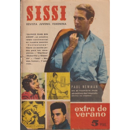 SISSI EXTRAS DE VERANO 1960 Y 1961 Y ALMANAQUE PARA 1960
