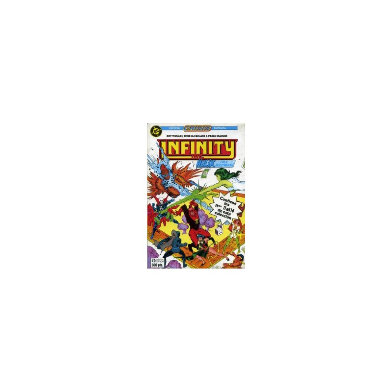 INFINITY INC Nº 1 al 22,COL.COMPLETA A FALTA DE LOS NUMEROS 9,10 Y 22 ( Nº 1 A 5 Y DEL 11 AL 21 EN 3 RETAPADOS)