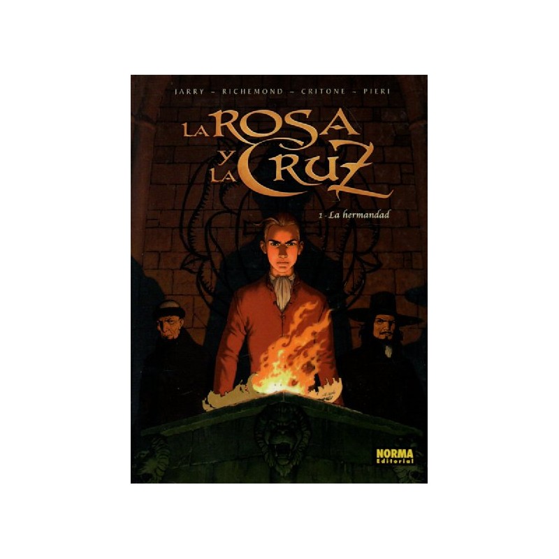 LA ROSA Y LA CRUZ COMPLETA 2 ALBUMES : LA HERMANDAD Y MAESTRE DAGELIUS