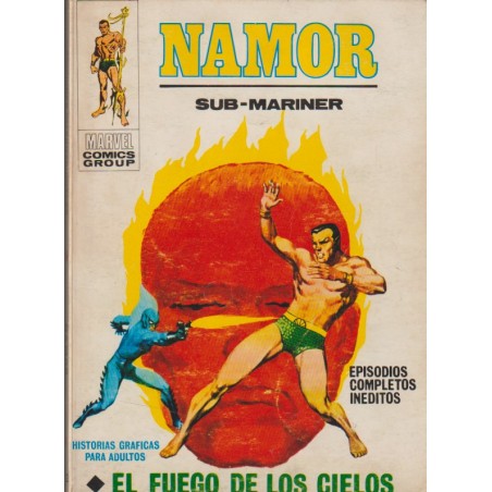 NAMOR VOL.1 ED.VERTICE Nº 22 EL FUEGO DE LOS CIELOS