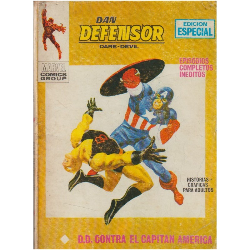 DAN DEFENSOR VOL.1 ED.VERTICE Nº 17 : D.D. CONTRA EL CAPITAN AMERICA