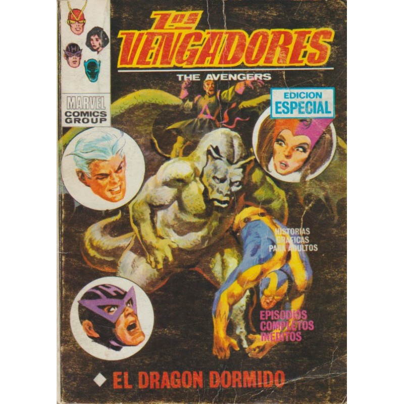LOS VENGADORES ED.VERTICE VOL.1 Nº 16 - EL DRAGON DORMIDO