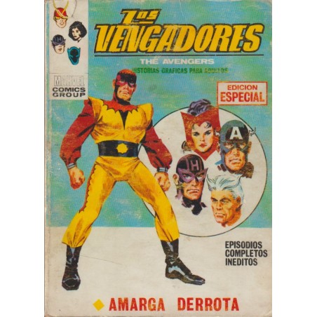 LOS VENGADORES ED.VERTICE VOL.1 Nº 10 : AMARGA DERROTA