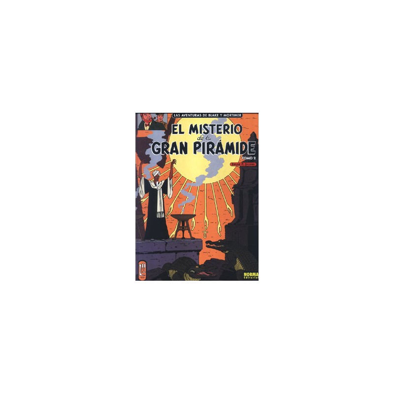BLAKE Y MORTIMER Nº 1 Y 2 EL MISTERIO DE LA GRAN PIRAMIDE PARTE 1 Y 2
