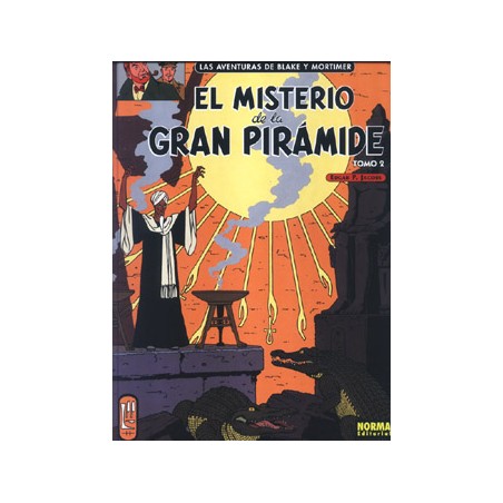 BLAKE Y MORTIMER Nº 1 Y 2 EL MISTERIO DE LA GRAN PIRAMIDE PARTE 1 Y 2