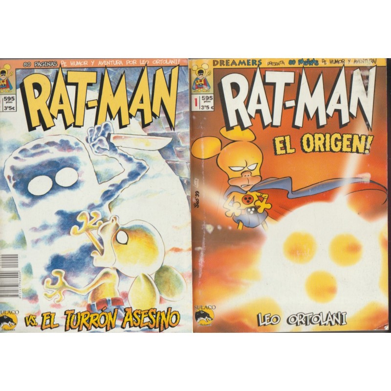RAT-MAN Nº 1 Y 2 ,SULACO EDICIONES