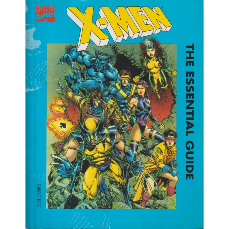 X-MEN THE ESSENTIAL GUIDE , RUSTICA , INGLES