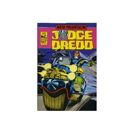 JUDGE DREDD MC EDICIONES Nº 1 AL 5