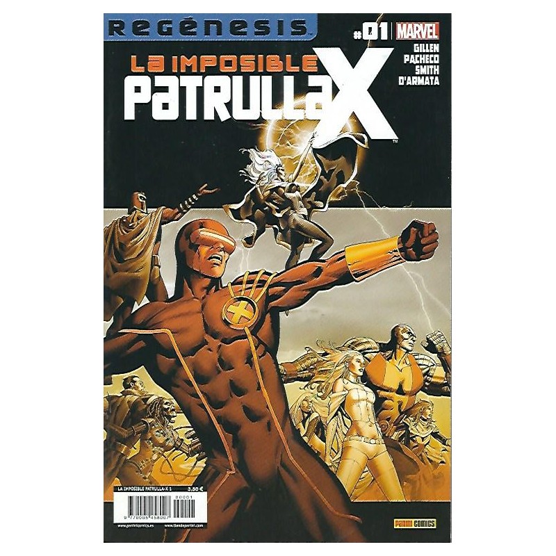 LA IMPOSIBLE PATRULLA X Nº 01 AL 4