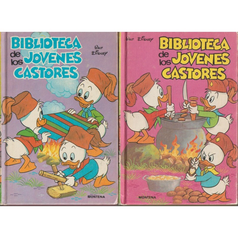 BIBLIOTECA DE LOS JOVENES CASTORES Nº 1 AL 13