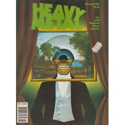 HEAVY METAL AÑOS 1980 , LOTE DE 6 REVISTAS DE COMIC DE 12 , INGLES