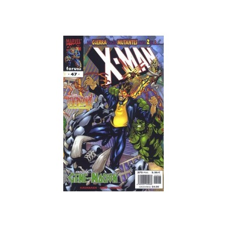 X-MAN VOL.2 n. 47 LA GUERRA DE LOS MUTANTES PARTE 2 DE 2