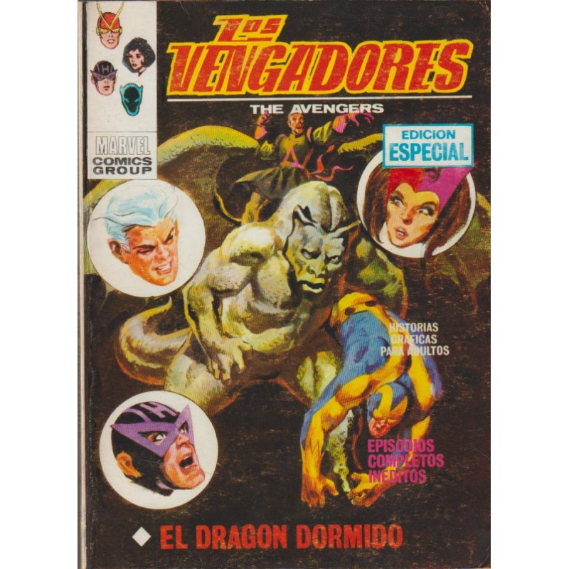 LOS VENGADORES ED.VERTICE VOL.1 Nº 18  EL DRAGON DORMIDO