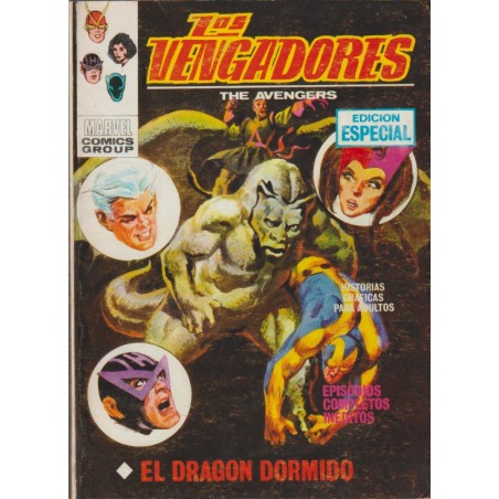 LOS VENGADORES ED.VERTICE VOL.1 Nº 18  EL DRAGON DORMIDO