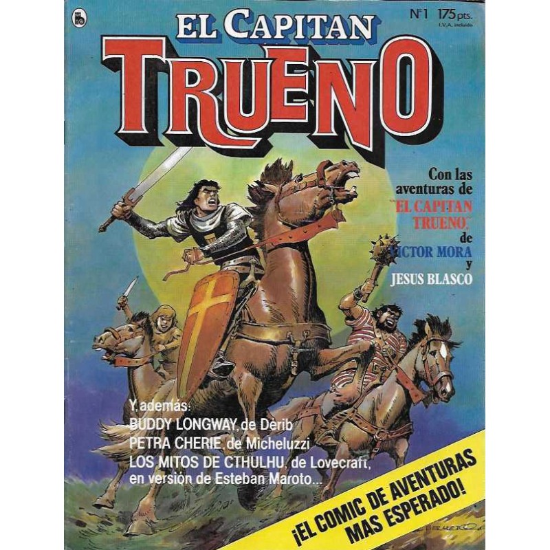 REVISTA EL CAPITAN TRUENO Nº 1 A 13 , COLECCION COMPLETA