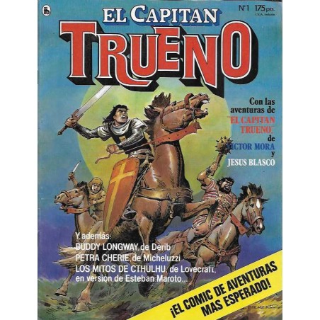 REVISTA EL CAPITAN TRUENO Nº 1 A 13 , COLECCION COMPLETA