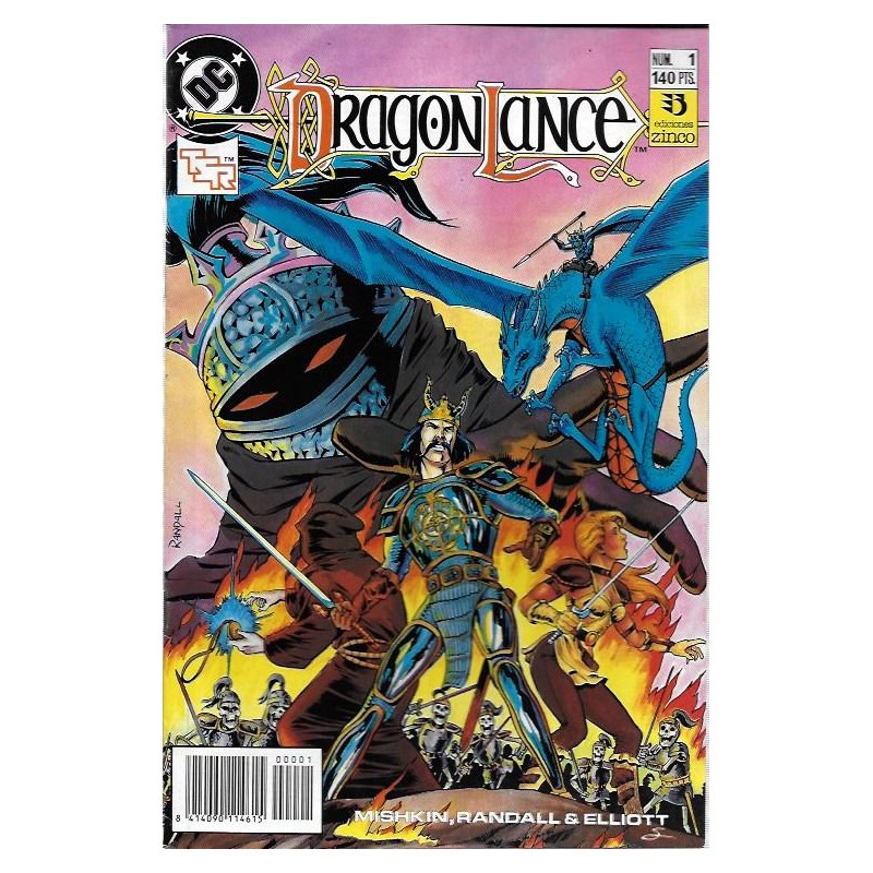 DRAGONLANCE NUMEROS 1 AL 3 Y 5