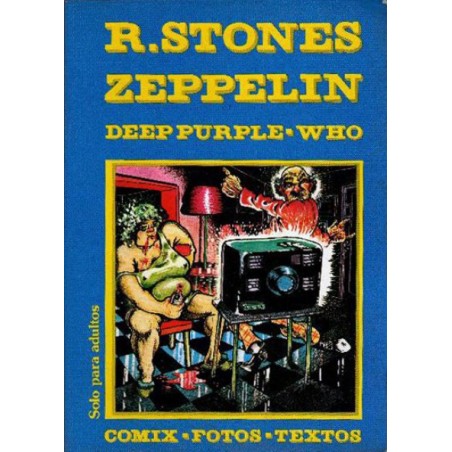 ROLLING STONES - ZEPPELIN-DEEP PURPLE -WHO , ALBUM ROCK - COMIX - FOTOS -TEXTOS -