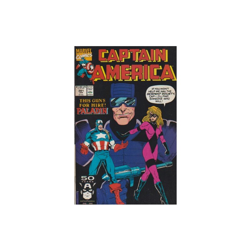 CAPTAIN AMERICA Nº 381 Y 382  , USA , INGLES